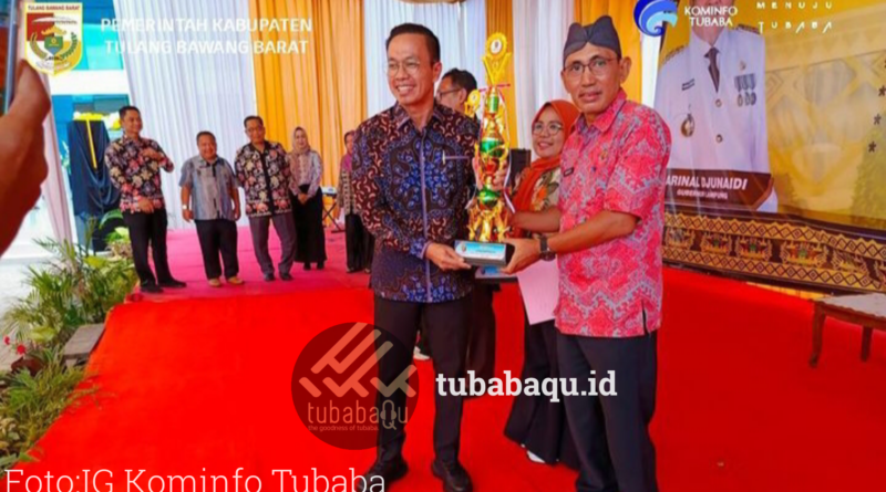 Dinas Perpustakaan Tubaba Juara 1 Stand Pameran Inklusi Sosial Festival Literasi  se-Lampung.