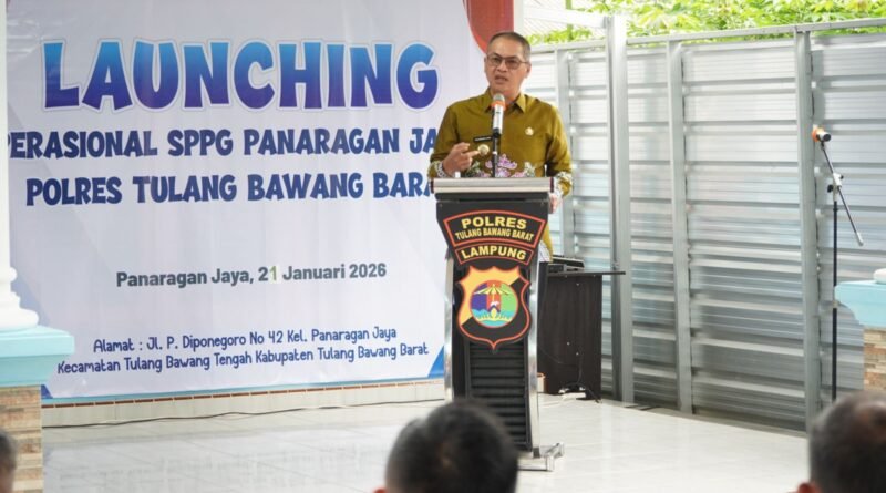 Bupati Tubaba Hadiri Operasional SPPG Polres, Dorong Kolaborasi dan Ekonomi Lokal