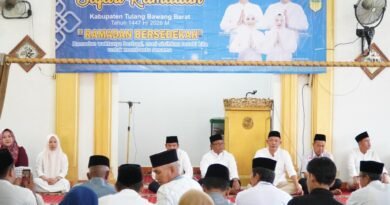 Safari Ramadan di Gedung Ratu, Wabup Nadirsyah Dorong Gerakan Sedekah dan Kepedulian Lingkungan
