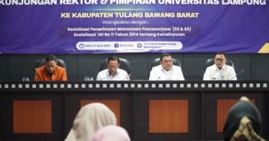 Pemkab Tubaba Perkuat Kolaborasi dengan Unila untuk Tingkatkan Kualitas SDM