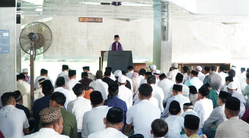 Pemkab Tubaba Gelar Shalat Idul adha 1447 H, Distribusikan Ratusan Hewan Kurban